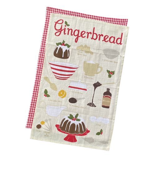 Gingerbread Tea Towels - Set of 2