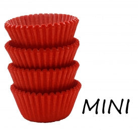 Orange Baking Cups - Mini