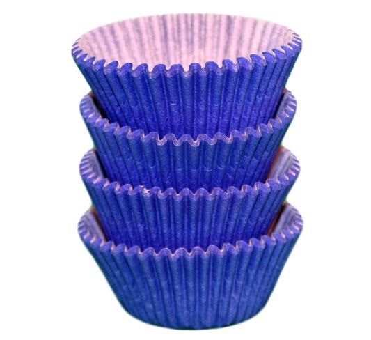 Blue Baking Cups - Standard Size
