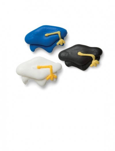 Royal Icing Edible Graduation Caps