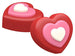 Layered Heart Oreo Cookie Mold