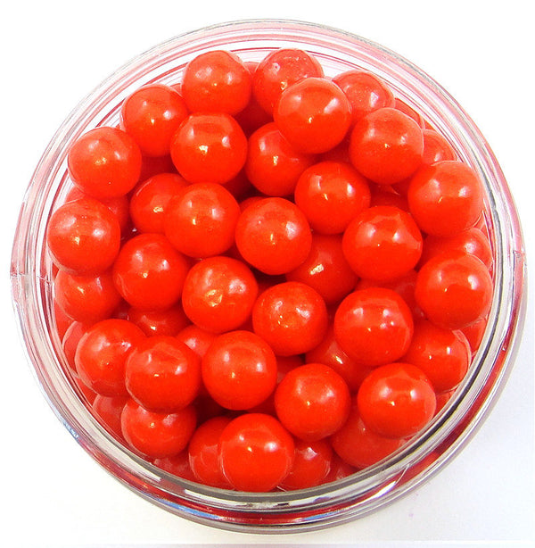 Red Sugar Pearls measure 7 mm.