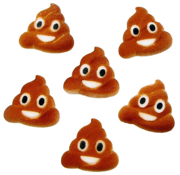 Poop Emoji Sugar Dec-ons