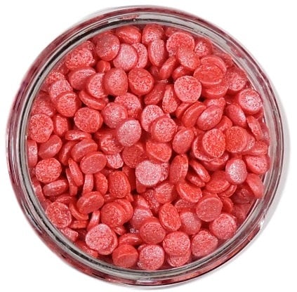 Red Pearl Confetti
