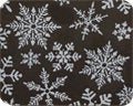 Snowflakes - Chocolate Transfer Sheet