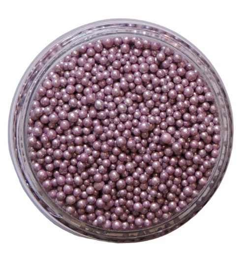 Mini Purple Pearl Beads - Bulk