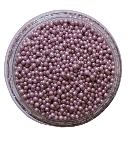 Mini Purple Pearl Beads