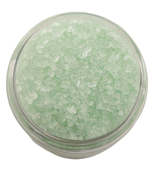 Pastel Green Sugar Crystals