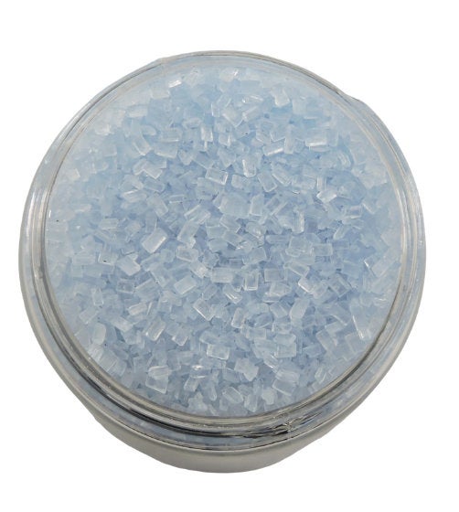Soft Blue Sugar Crystals