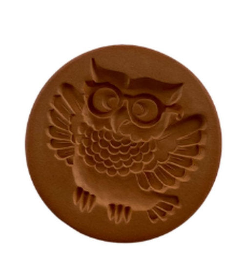Wise Owl Cookie Mold w/ Free Recipe Booklet