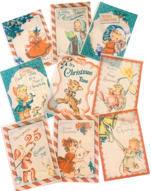 Edible Vintage Christmas Wafer Paper-Make adorable Christmas cookies!