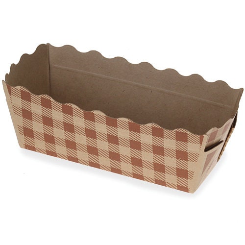 Mini Checkered Loaf Pans