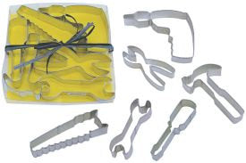Tool Cookie Cutter Set