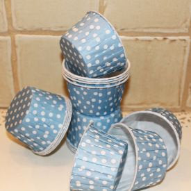 Blue Edible Sugar Booties Dec-Ons-Use on top of cakes, cupcakes and brownies. Package of 12