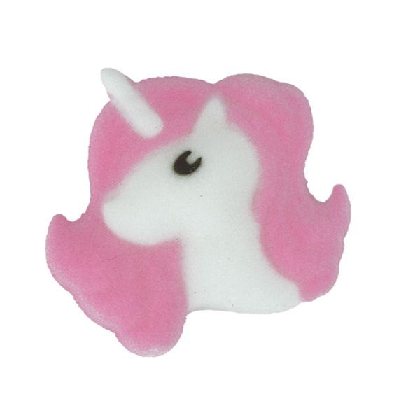 Lovely Little Unicorn Sugar Dec-ons add a magical touch to any baked treat!