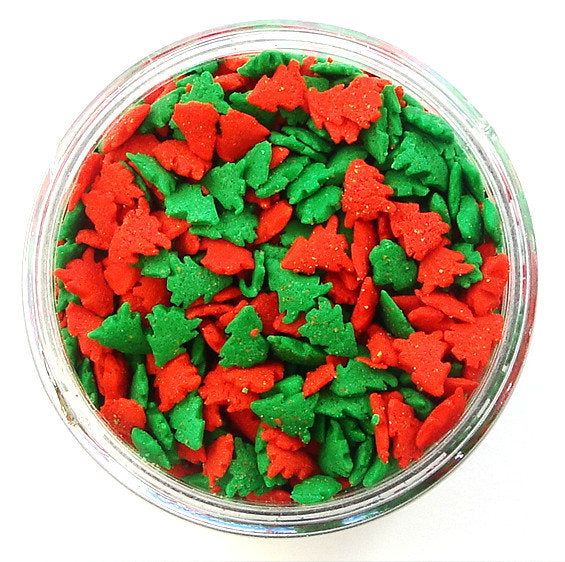 Mini Red & Green Tree Sprinkles