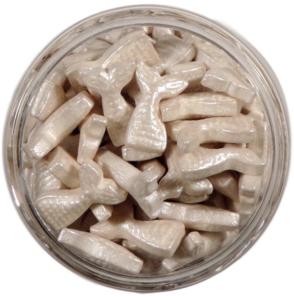 Silver Mermaid Tail Candy Sprinkles