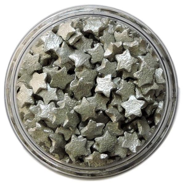 Silver Star Sprinkles - Bulk