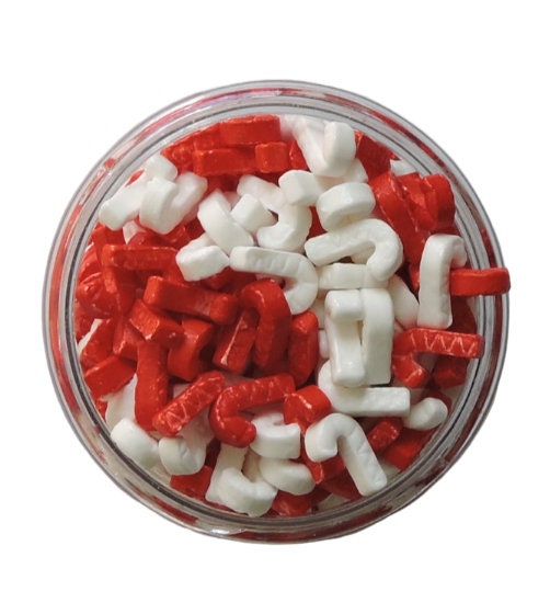 Candy Cane Candy Sprinkles - Bulk