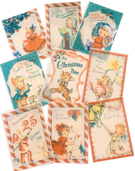Edible Vintage Christmas Wafer Paper-Make adorable Christmas cookies ...