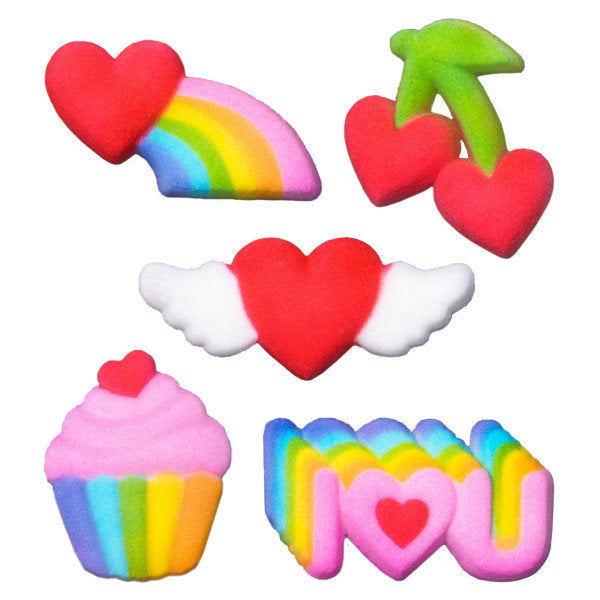 Rainbow Party Valentine Assortment