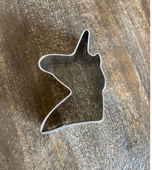 Mini Unicorn Head Cookie Cutter