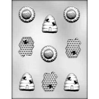 Bee Assortment Chocolate Mold