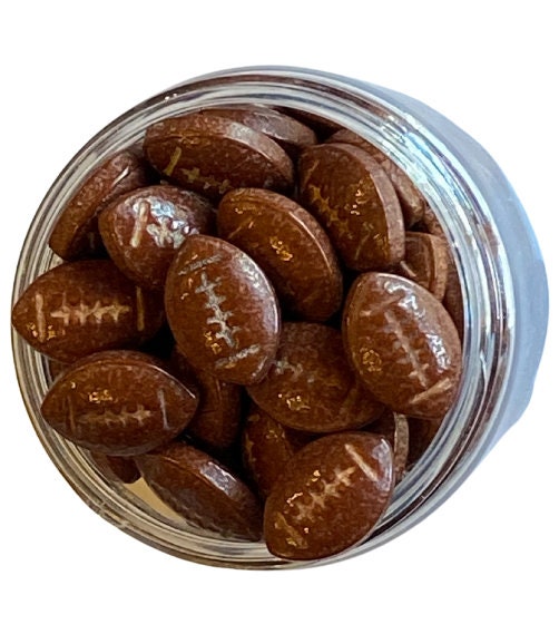 Football Candy Sprinkles - Bulk