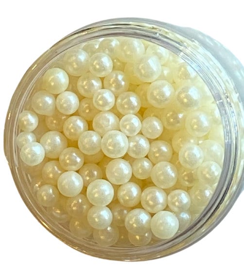 White Pearl Beads - Bulk