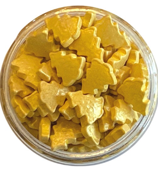 Gold Tree Candy Sprinkles - Bulk