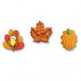 Thanksgiving Edible Royal Icing Assortment