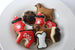 Happy Hound Mini Cookie Cutter Set -Set includes dog, dog house, fire hydrant, bone, and paw.