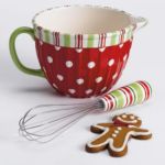 Polka Dots and Stripes Batter Bowl Set