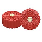 Poinsettia Oreo Cookie Mold