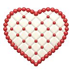 Quilted Heart Oreo Cookie Mold