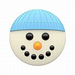 Snowman Oreo Cookie Mold