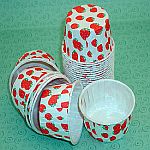 Strawberry Nut Cups