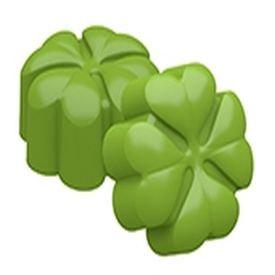 Mini Four Leaf Clover Oreo Cookie Mold-Make your own chocolate covered Mini Oreos with the 6 Cavity Mini Four Leaf Clover Cookie Mold.