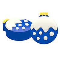 Winter Ornament Oreo Cookie Mold-Make your own chocolate covered Oreos with the 6 Winter Christmas Ornaments Cookie Mold.